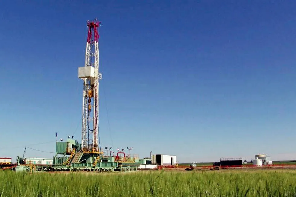 Production cuts: drilling at Suffield asset in Canada