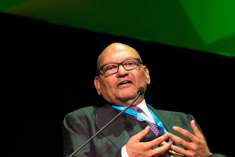 Anil Agarwal, Group Chairman of Vedanta Resources, which owns Cairn Oil & Gas