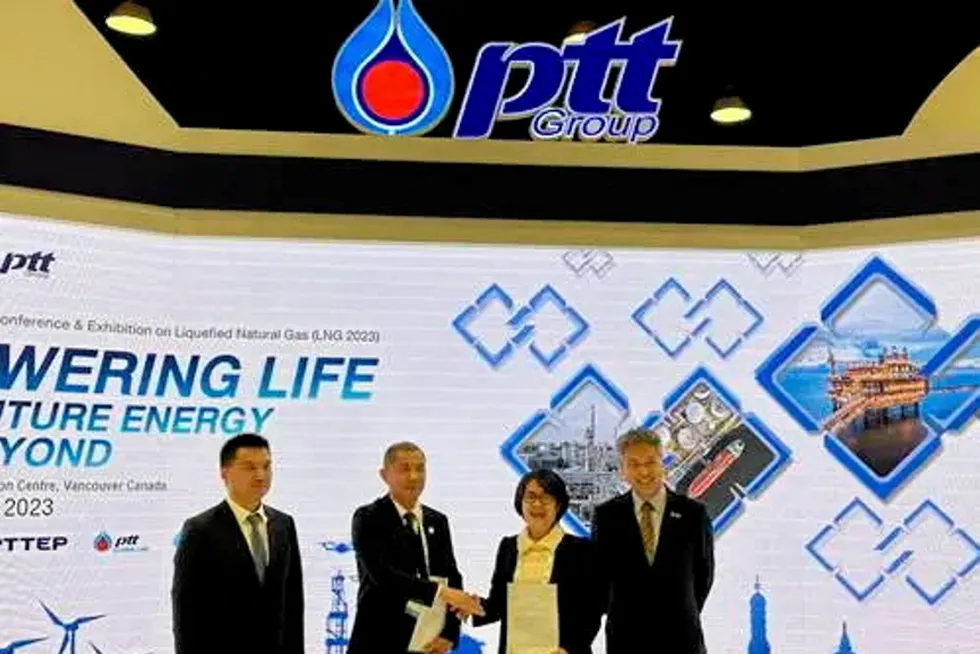 PTT and Huaying agree their gas deal.