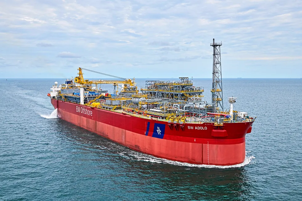 Mother platform: BW Adolo FPSO will host output from new discovery