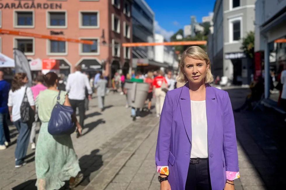 Sofie Nystrøm, sjef i Nasjonal sikkerhetsmyndighet, sier hun nå registrerer en bekymringsfull økning i antall investeringer som truer Norges nasjonale sikkerhet.