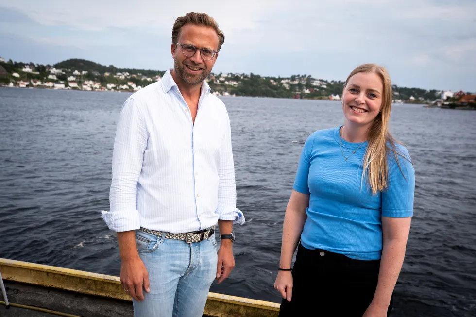 Høyre-toppene Nikolai Astrup og Tina Bru vil utrede grunnrenteskatt for havvind – og komme Ap i forkjøpet.