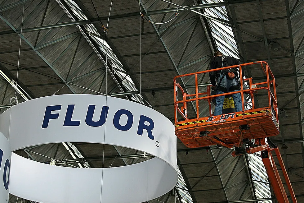 New contract strategy: for Fluor
