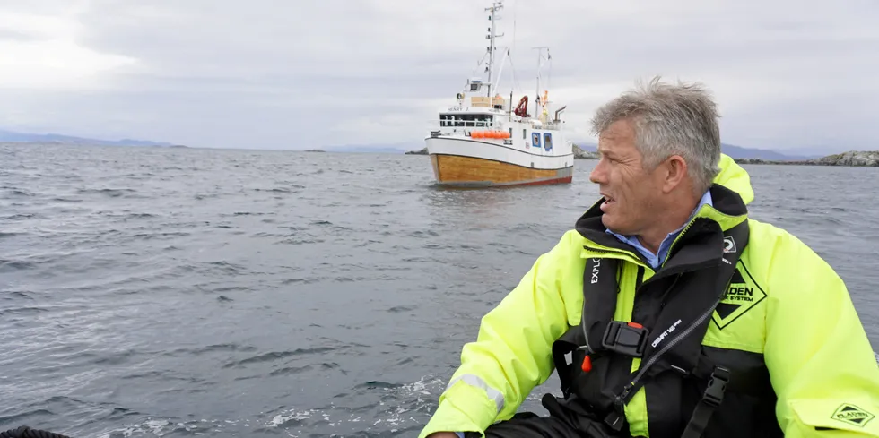 Fiskeriminister Bjørnar Skjæran forklarer statsbudsjettet slik: – At prosjektet er grønt er viktig både for havnæringer som fiskeri og havbruk. Vi må være i stand til å levere på klimaendringene. Dette er blant de aller første næringene som vil få stortrøbbel om klimaendringene får fortsette, og vi ikke når målene i Parisavtalen.