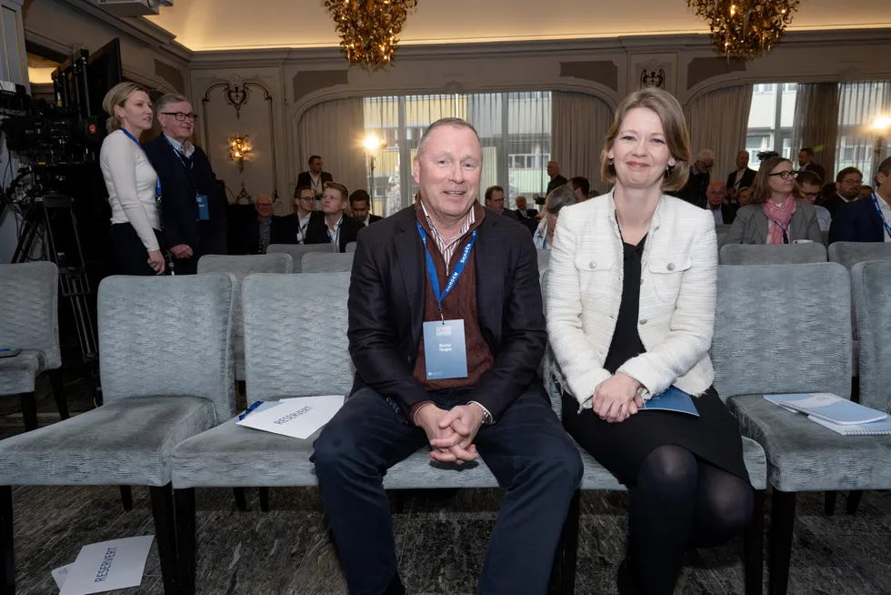 Nicolai Tangen er leder for Norges Bank Investment Management (Nbim). Sentralbanksjef Ida Wolden Bache er styreleder for organisasjonen som forvalter Oljefondet. På Skagenfondenes nyttårskonferanse advarte styrelederen om mulige ekstreme verdifall.