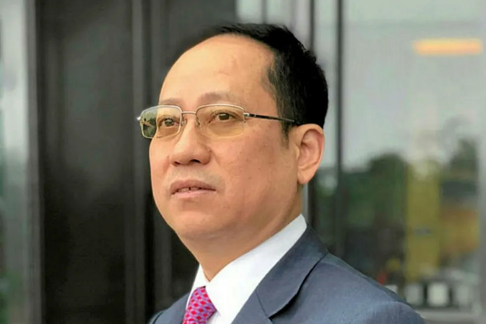 Rising profit: COSL chief executive Qi Meisheng