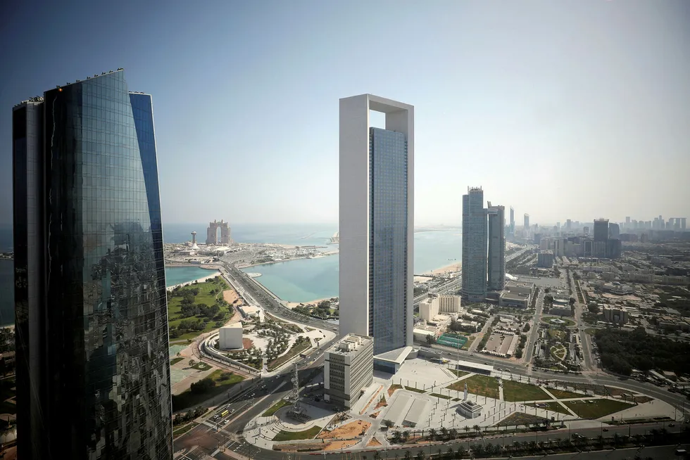 Standing tall: the Adnoc headquarters in Abu Dhabi