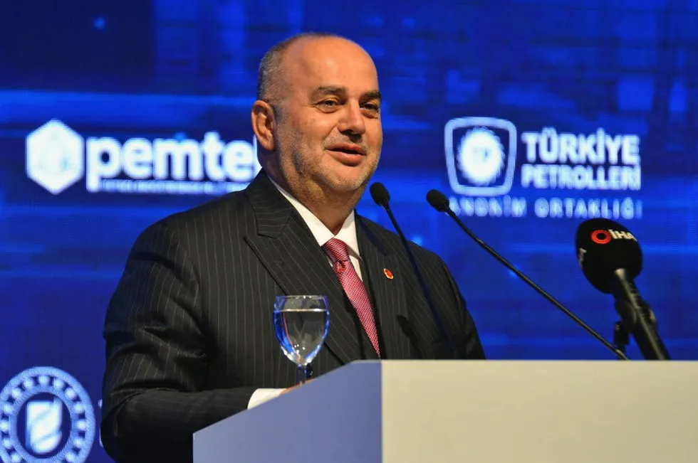 Leading figure: Turkish Petroleum chairman Melih Han Bilgin.
