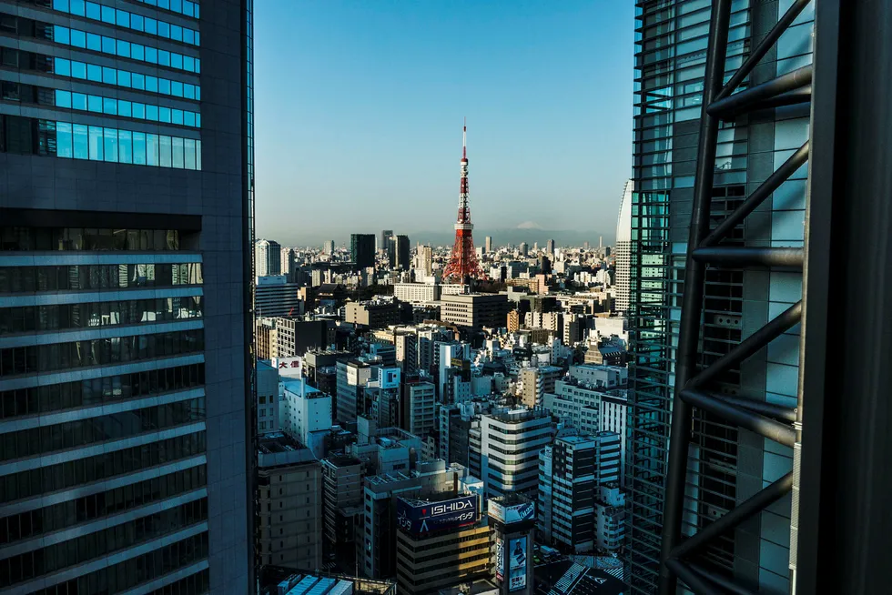 Oljefondet har gjort sin første eiendomsinvestering i Tokyo. Foto: Per Thrana