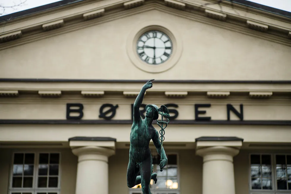 Oslo Børs endte ned torsdag. Foto: Gunnar Blöndal