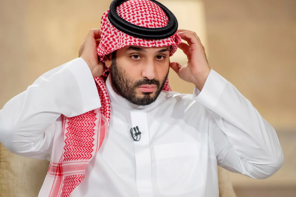 Saudi Arabias kronprins Mohammed bin Salman.