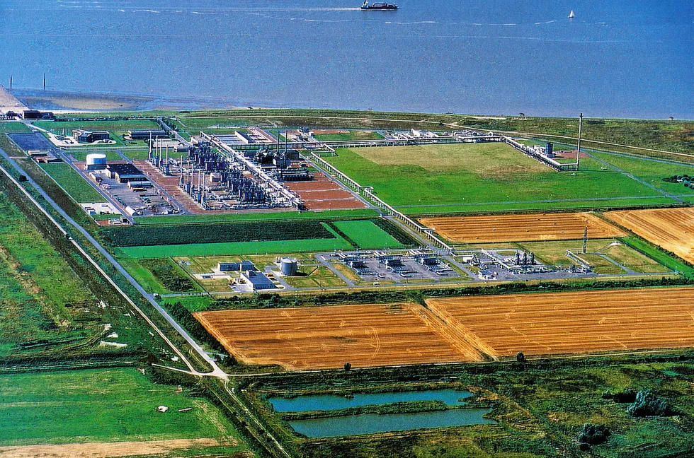 Destination: the Emden receiving terminal for the Gassled pipeline