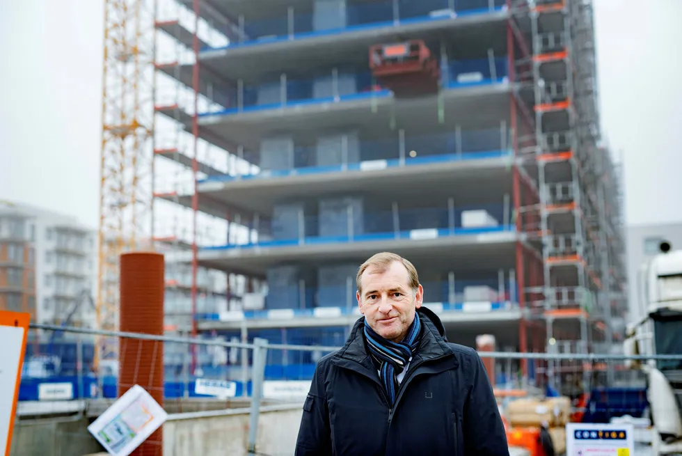 Administrerende direktør Carl O. Geving i Norges Eiendomsmeglerforbund mener det ligger an til «ubehagelig høy prisvekst» i boligmarkedet i Oslo også i år. Foto: Fartein Rudjord