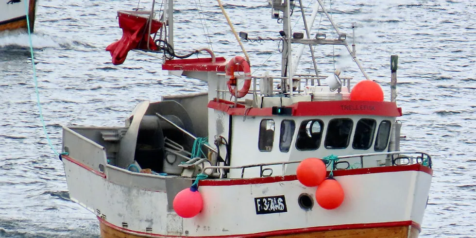 HJEM: «Trellefisk» og «Torild» er to av åpen gruppe-båtene fra Finnmark som tok den lange turen til Lofoten for å starte vinterfisket.