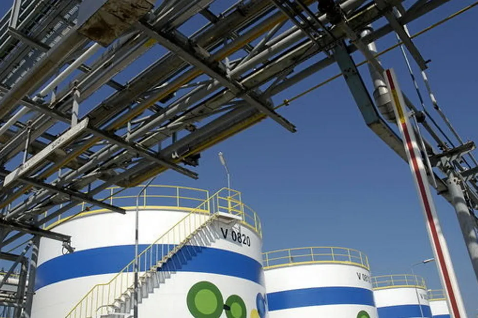 Caustic soda production in Chemical Park Delfzijl, in the Netherlands, in which hydrogen is produced and used.