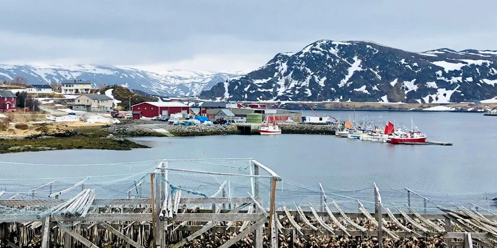 TALLENES TALE: Nordnorske andeler av norsk fanget bunnfisk og reker er redusert fra 57 prosent i 1977–86 til 49 prosent i 2008–2017. Bildet er fra Skjånesbruket i Gamvik kommune, Finnmark.