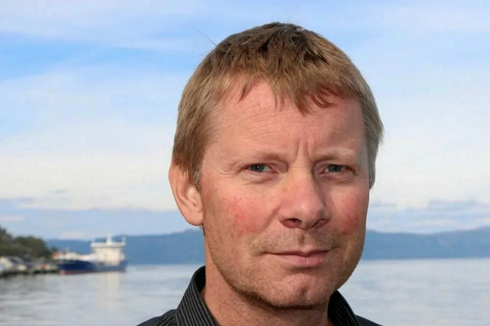 Bjorn Hembre, Arnarlax CEO.