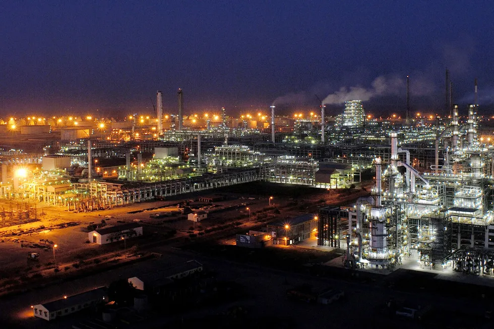 Reliance’s oil refinery at Jamnagar, west of Ahmedabad in India
