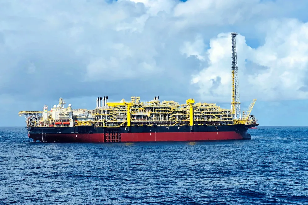More time: the Carioca FPSO is already producing in the Sepia pre-salt field offshore Brazil.