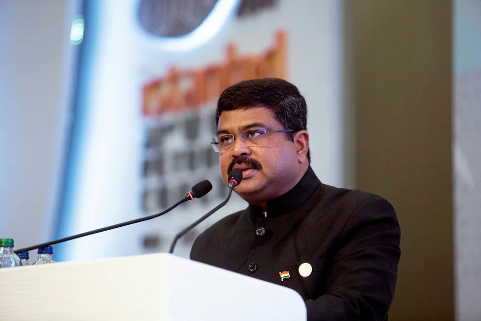 Gas prices in spotlight: India's Petroleum Minister Dharmendra Pradhan