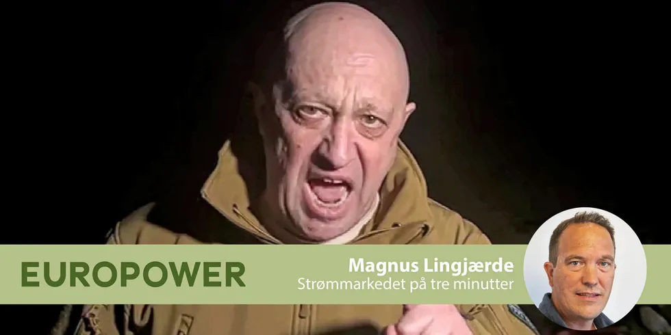 Opprøret i Russland hadde bare marginal påvirkning på kraftmarkedene, forklarer journalist Magnus Lingjærde i Strømmarkedet på 3 minutter.