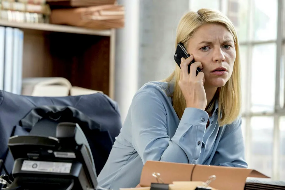 «This whole country went stupid and crazy after 9/11», sier Carrie Mathison i «Homeland», spilt av Claire Danes, ved en anledning. Foto: Showtime