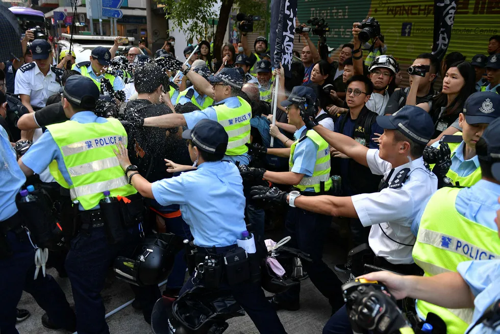 Dwet er ventet omfattende protester i Hongkong i dag.
