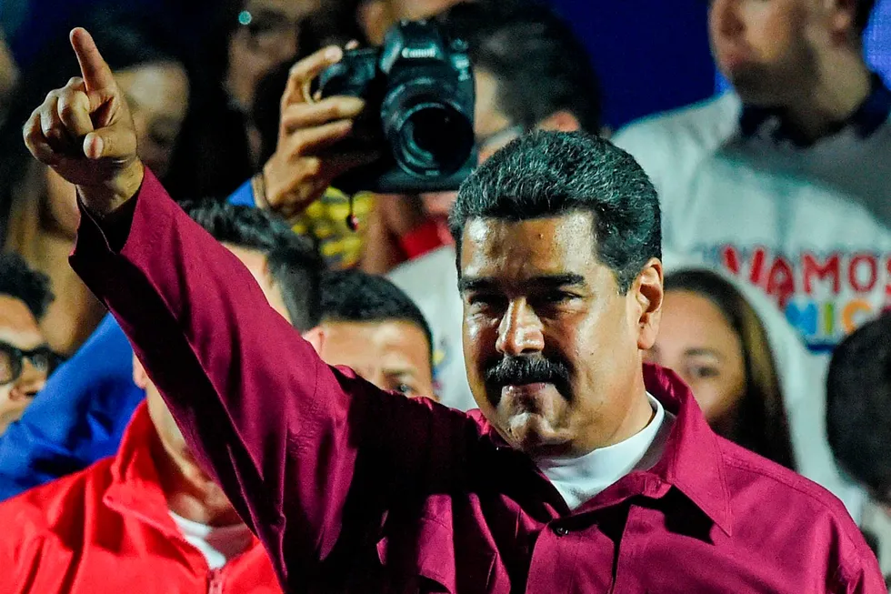 Nicolas Maduro: declared the winner of the Venezuelan presidential elections on 20 May