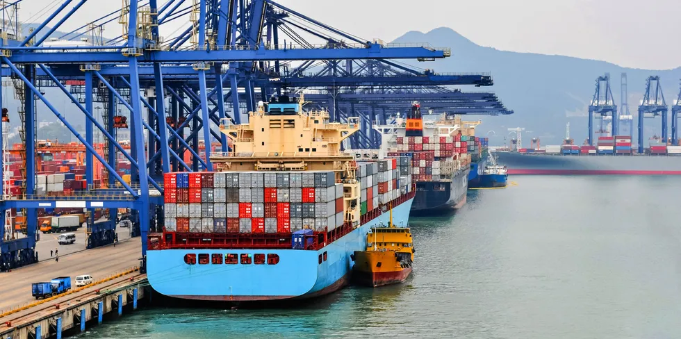 "China seems to be easing up a little bit," Thue Barfod, the global head of fish and seafood cargo at shipping company Maersk Line said during IntraFish's first-ever digital event on container shipping and logistics.