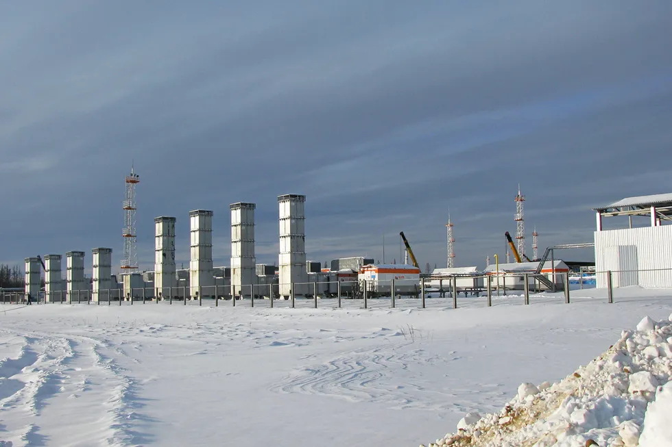 Expansion hopes: the Middle Botuobinskoye oil and condensate field in East Siberia in Russia. The field is operated by Taas-Yuryakhneftegazdobycha, led by Rosneft and partnered by BP and an Indian consortium