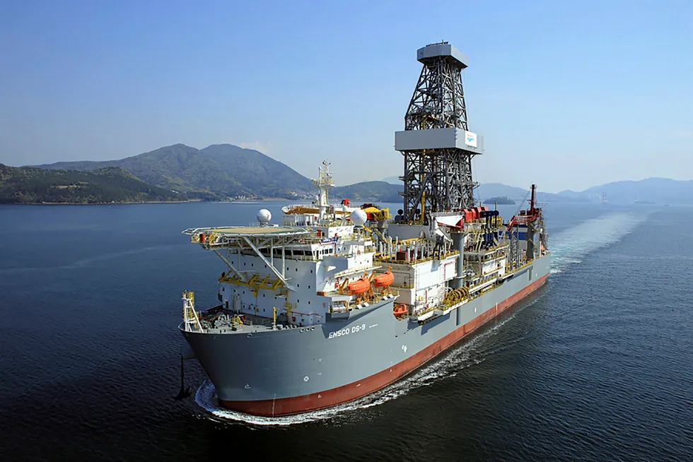 Fast pace: the drillship Valaris DS-9