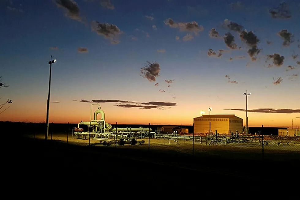 Picturesque: the Beharra Springs gas plant in the Perth basin