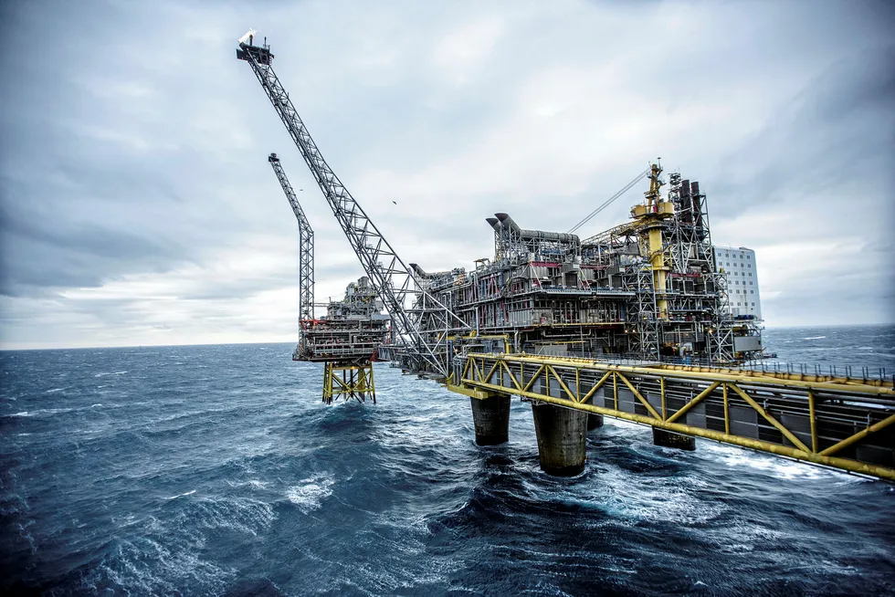 In the mix: Equinor prefers the option to tie back the Krafla and Askja fields to its operated Oseberg field