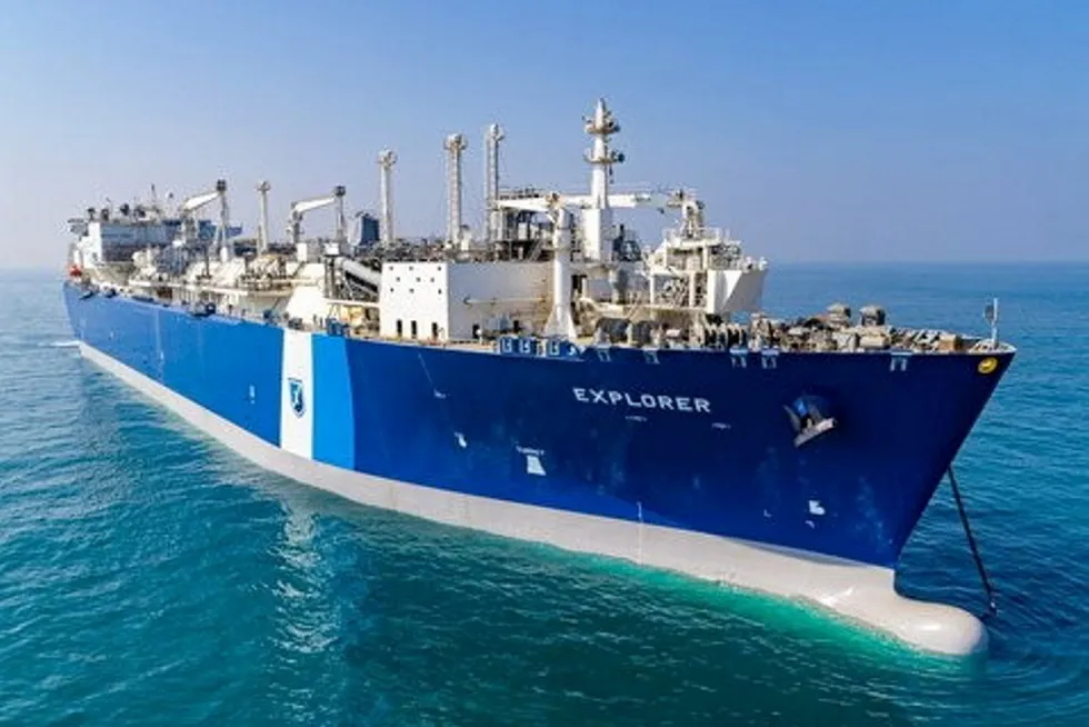 Time charter extension: Excelerate Energy's FSRU Explorer will remain in Dubai through 2030.