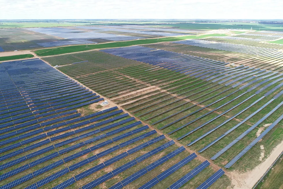 Australian sun: Total Eren already owns and operates Kiamal Solar Farm in Victoria.