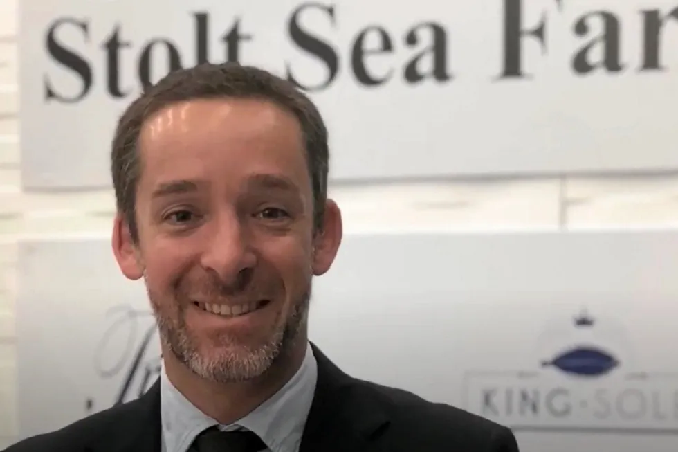 "This is a very important landmark for us," said Jordi Trias, president of Stolt Sea Farm.