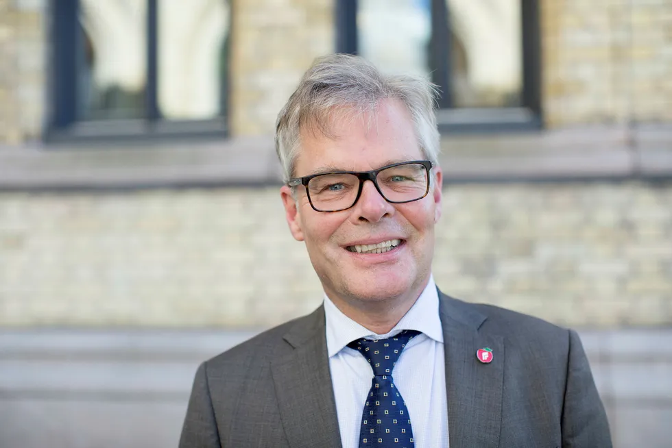 Hans Andreas Limi, stortingspolitiker for Frp. Foto: Øyvind Elvsborg