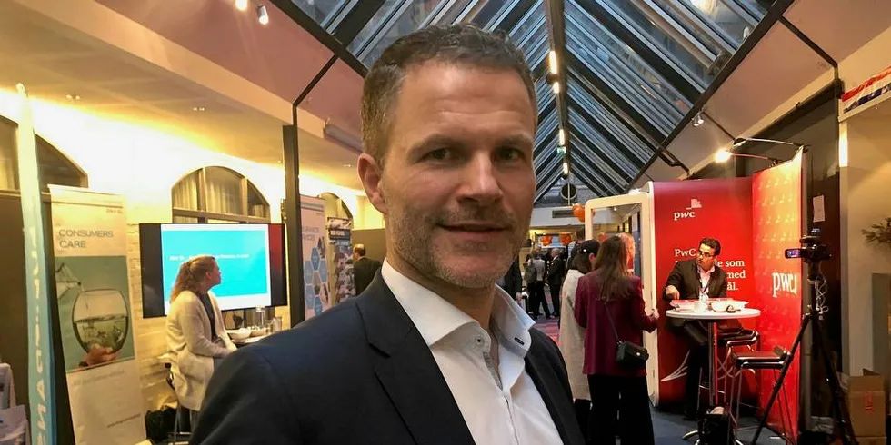 Sigurdur Olason, administrerende direktør i utstyrsleverandøren Marel.Foto: Camilla Aadland