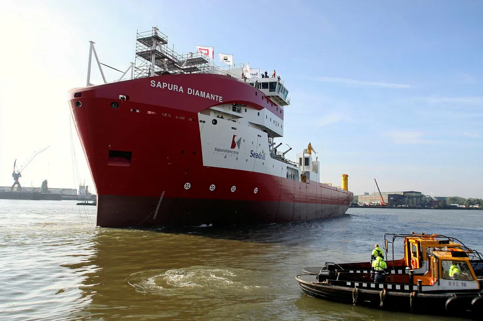 On call: the Sapura Diamante is one of the PLSVs working for Petrobras