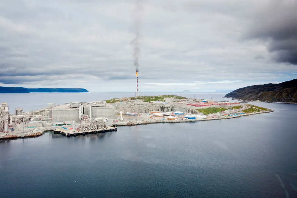 Regjeringen vil etablere havvind utenfor Melkøya, Hammerfest.