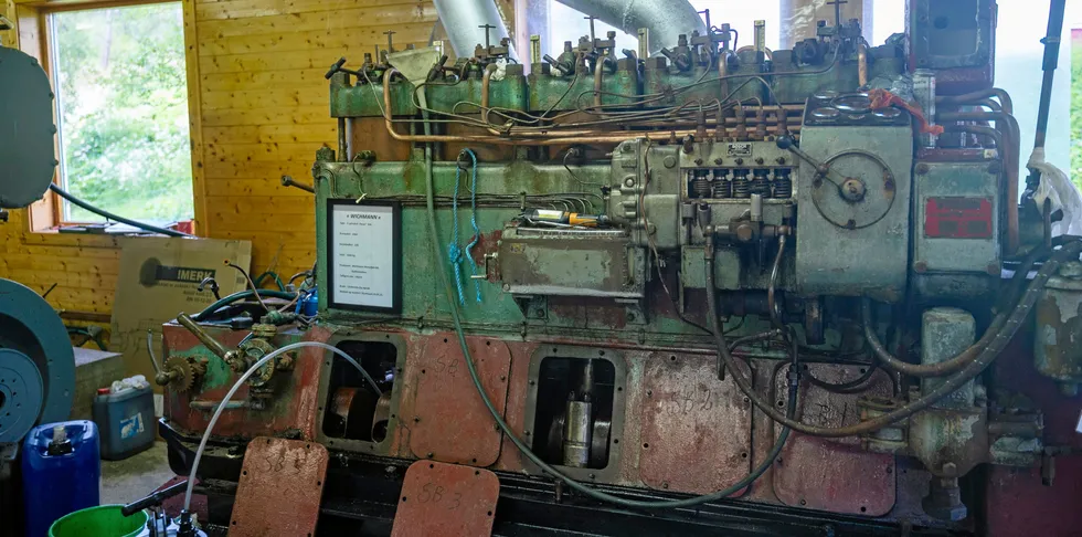 «Wichmann» ble produsert hos «Wichmanns motorfabrikk» på Rubbestadneset i Bømlo kommune. Firmaet produserte totaktsmotorer til skip og er kjent for motorer til motorbåter og skøyter og senere store skip med effekter opp mot 5000 hk.