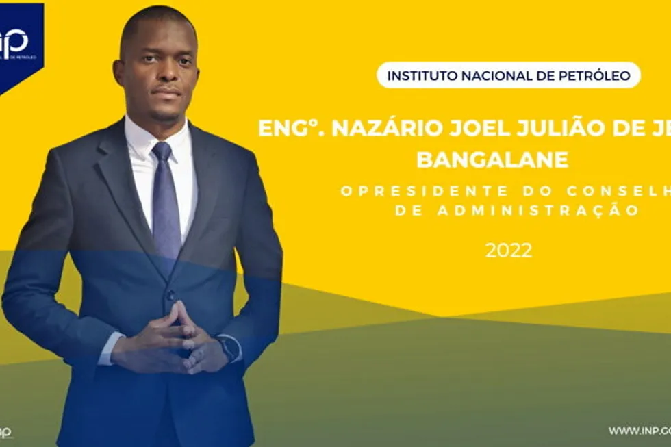 Top man: Nazario Bangalane is the new chairman of INP, Mozambique's upstream regulator