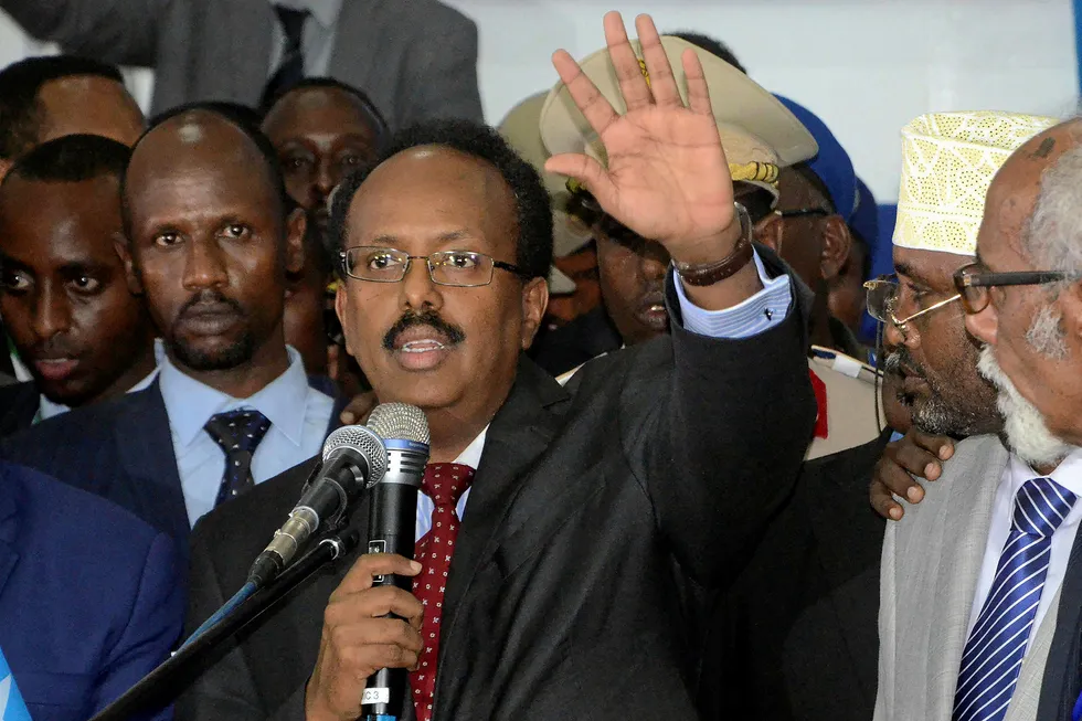 Powers: Somalian President Mohamed Abdullahi Farmajo