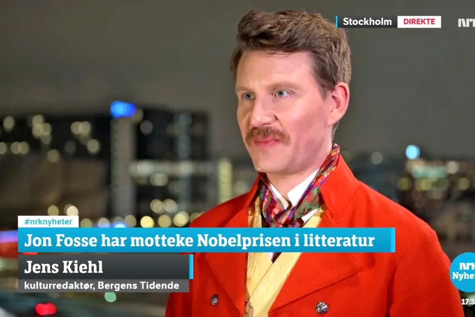 Kulturredaktør i Bergens Tidende, Jens Kihl, lar ikke Jon Fosses Nobel-pris gå seg hus forbi.