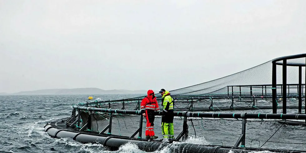 Ny teknologi: Trenden i havbruksnæringen er en sterk teknologiutvikling, ifølge ny rapport.Foto: Aqualine