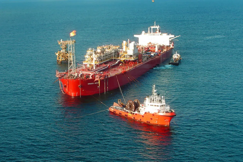 In operation: Yinson's Adoon FPSO on Addax Petroleum's OML 123 offshore Nigeria.