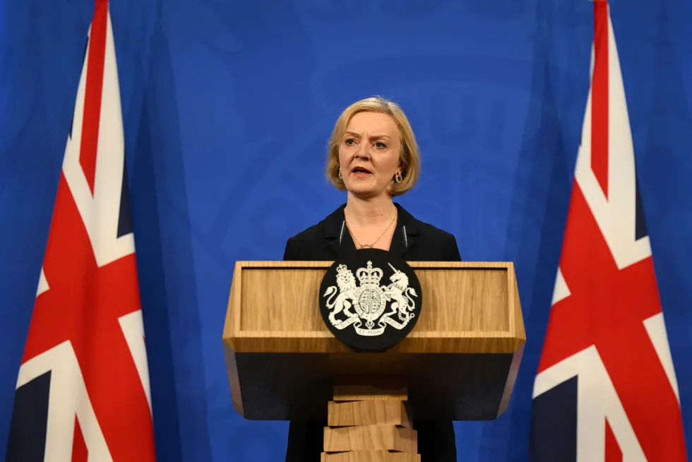 Storbritannias statsminister Liz Truss møtte pressen for å adressere det omstridte minibudsjettet samt sparkingen av finansminister Kwasi Kwarteng.