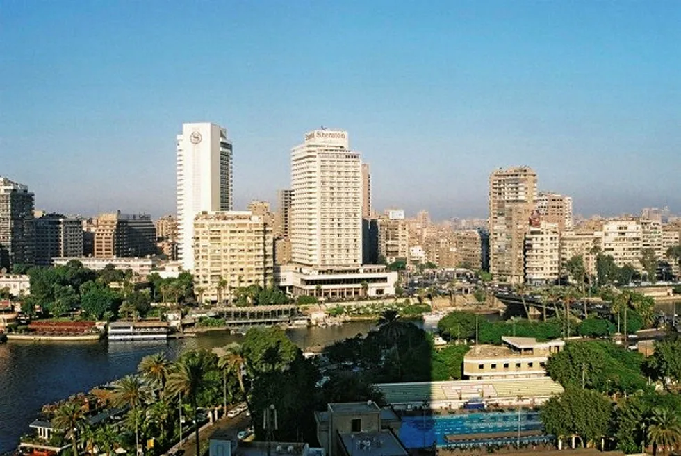 BP in Egypt: general view of Cairo