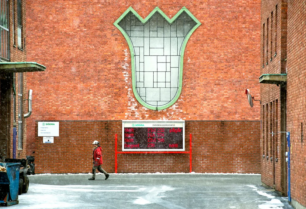 Redningsaksjon for Södra Cell-fabrikken på Tofte i Hurum mislyktes og fabrikken ble lagt ned i 2013. Foto: Elin Høyland