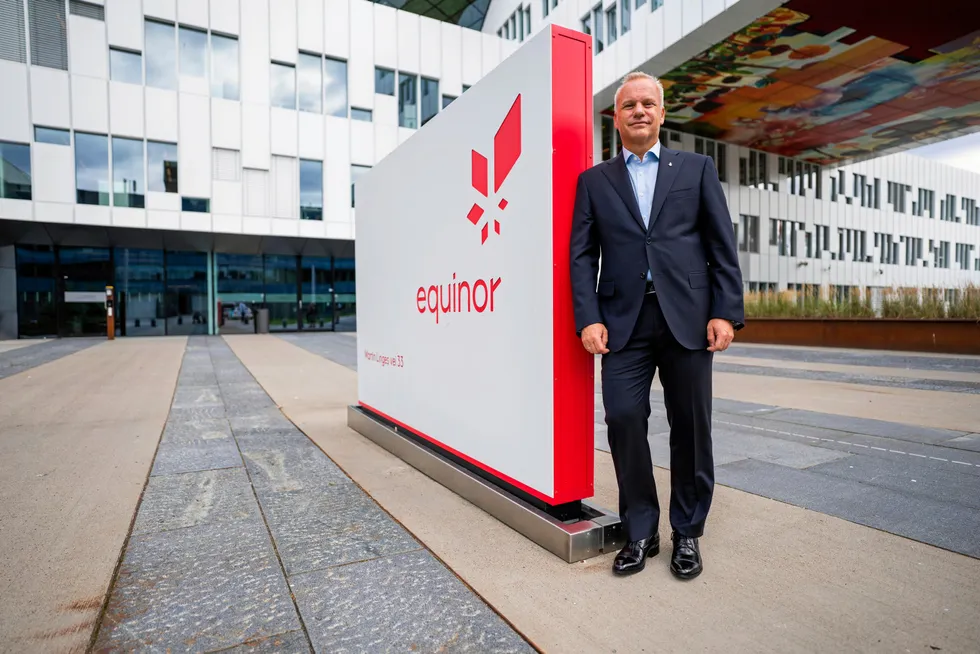 Power challenge: Equinor chief executive Anders Opedal
